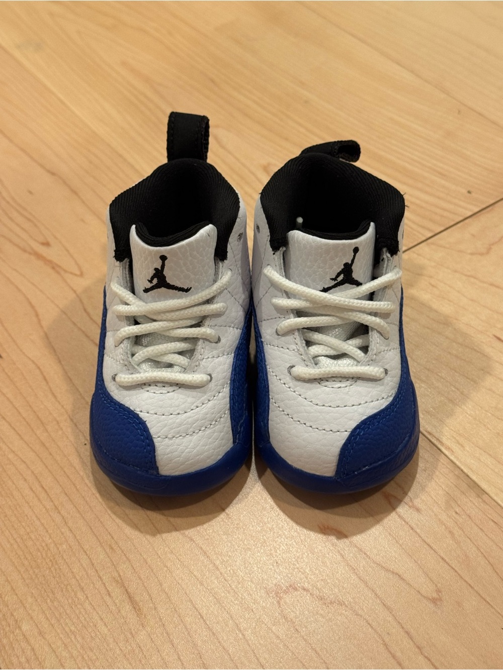 The Air Jordan 12 Retro Toddler in the 'Blueberry'